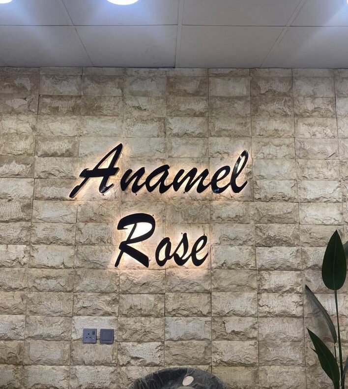 Dimensional letters — Anamel Rose